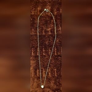 16 Inch Sterling Silver Super Sparkly Dainty Disco Ball Cubic Zirconia Necklace